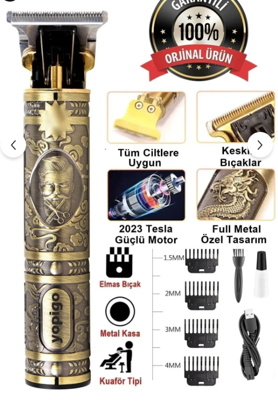 Profesyonel Erkek Tıraş Makinesi